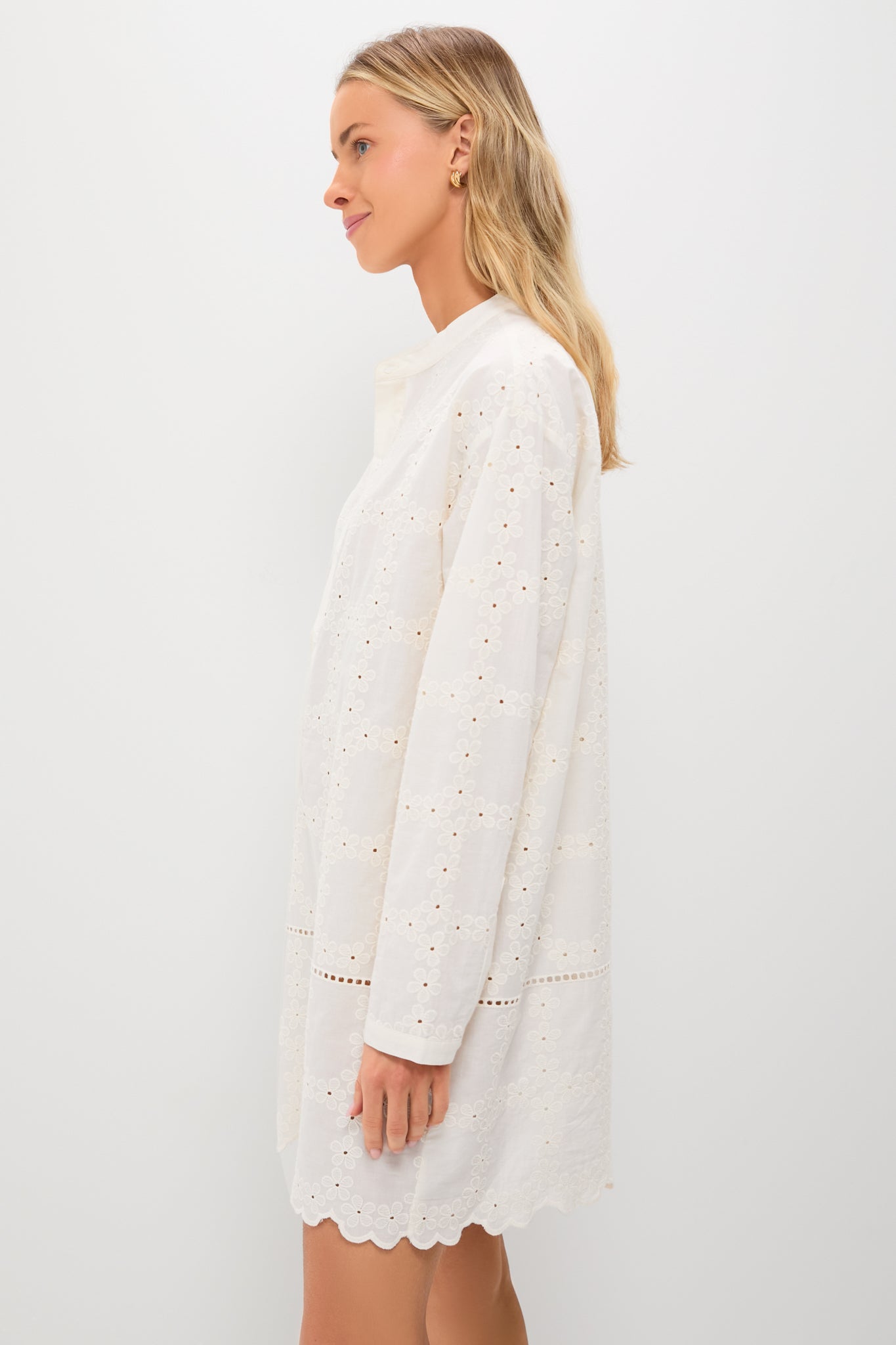 Ivory Eyelet Penny Dress | Pomander Place