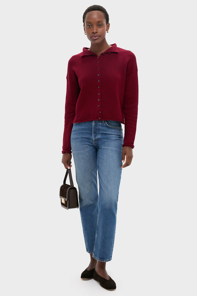 Merlot Taylor Cardigan