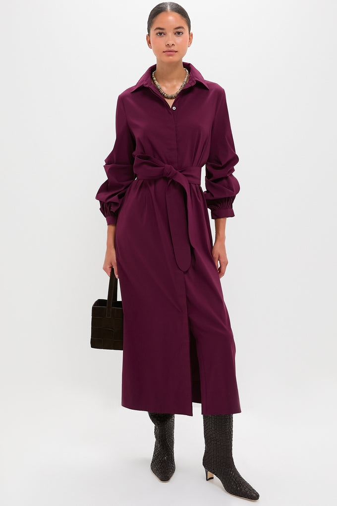 Dark Winetasting Alessia Maxi Dress