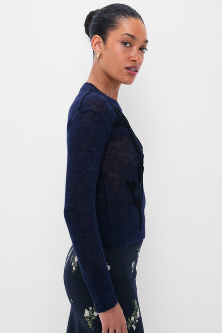 Navy Crew Neck Jumper