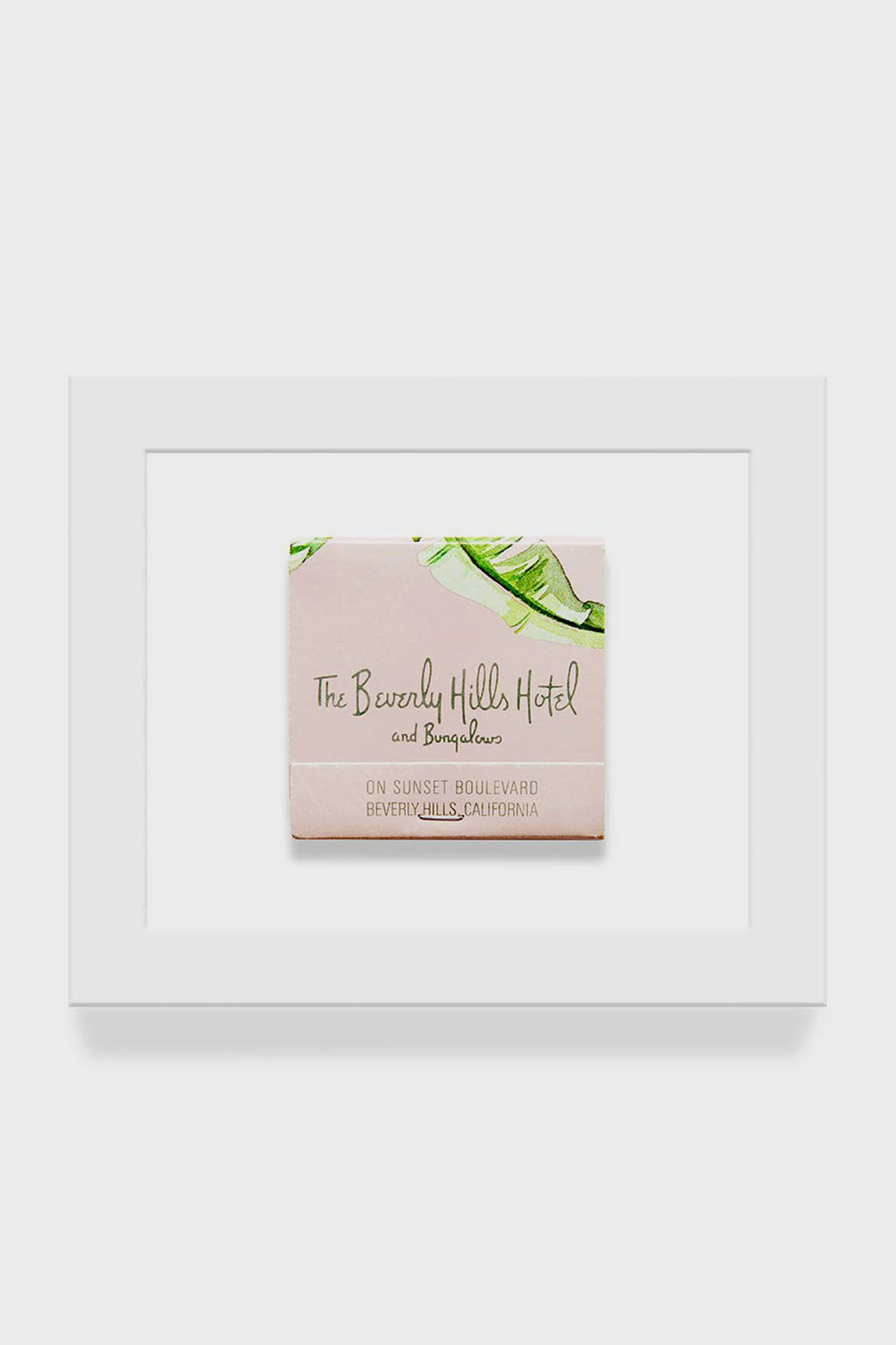 Beverly Hills Hotel (CA) Matchbook Print