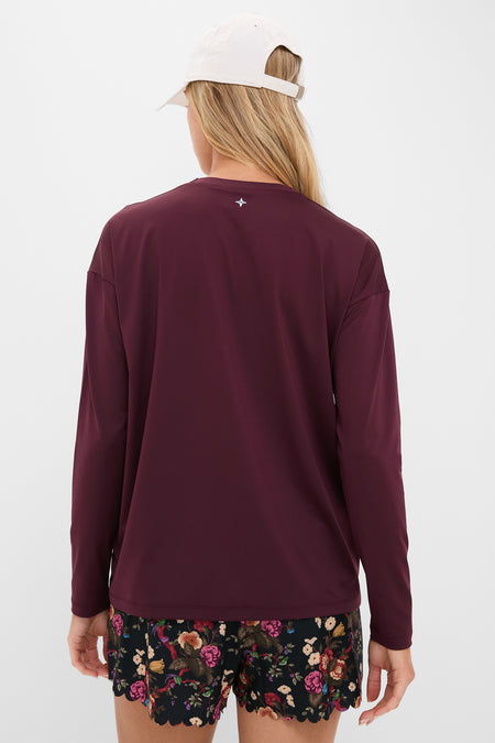 Winetasting Long Sleeve Performance Jersey Ryan Boyfriend Tee