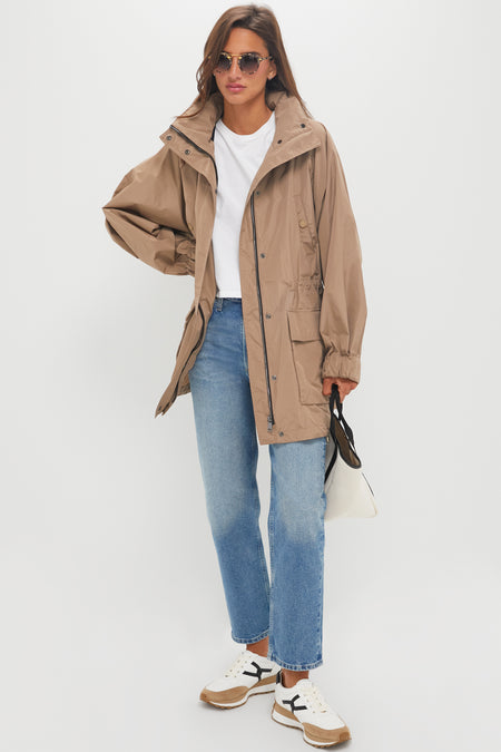 Marron Glace Arley Raincoat