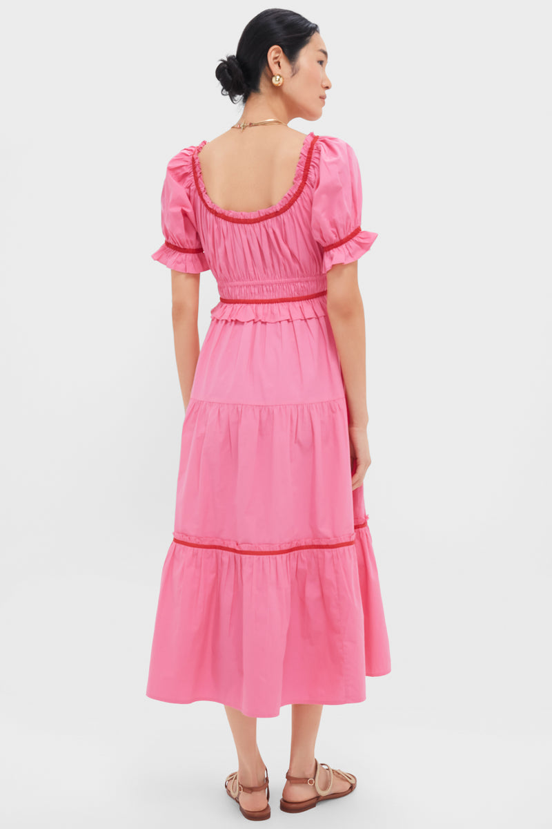 Bubblegum Agatha Dress