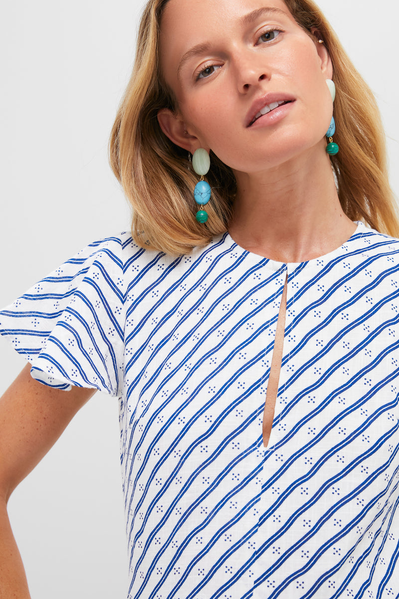 Dipsy Navy V-Neck Maxi Dress