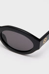 Black GG Logo Sunglasses