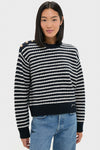 Sky Captain Cotton Wool Stripe Sweater
