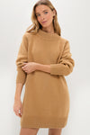 Heavyweight Camel Kristen Sweater Dress