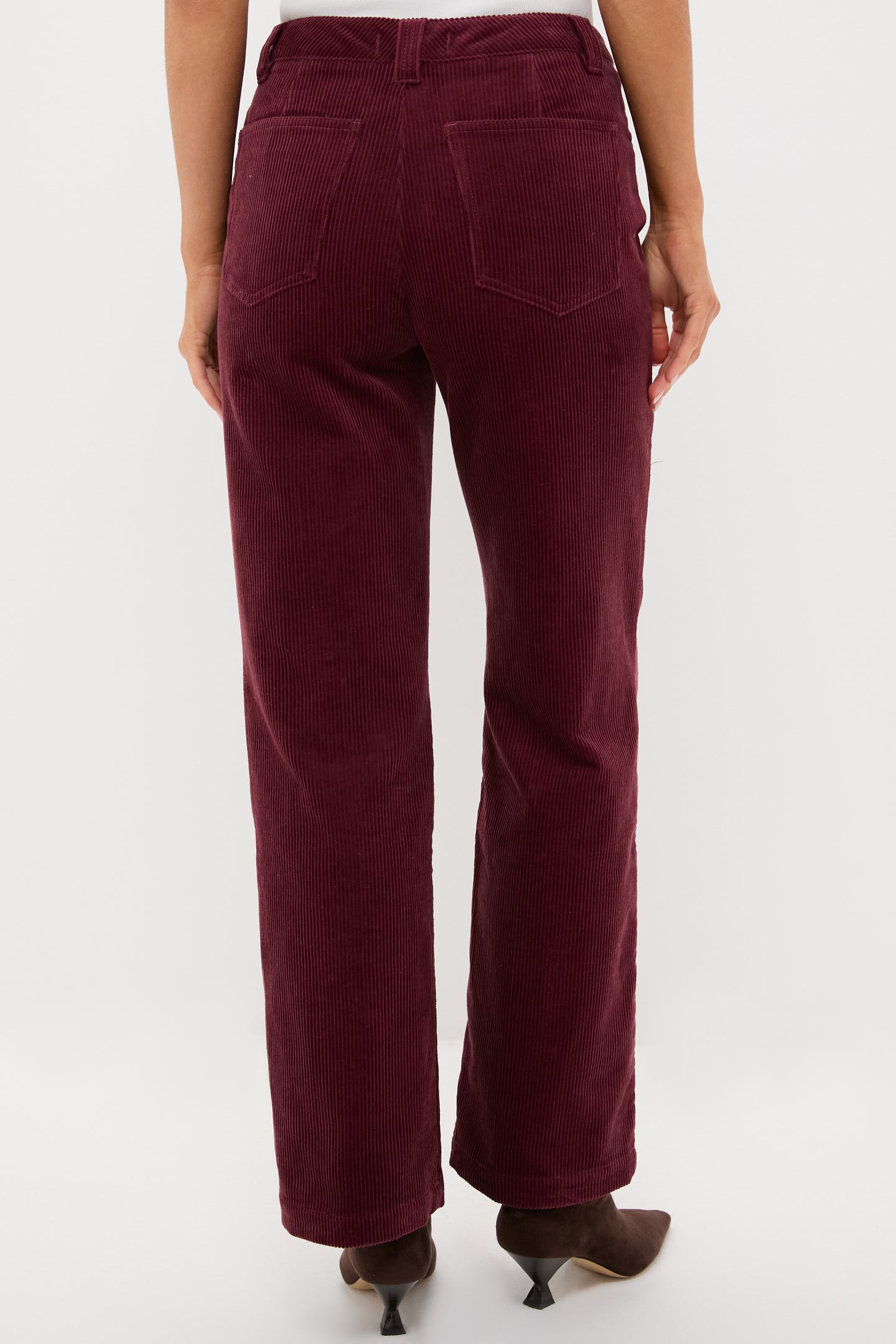 Burgundy Corduroy Camden Pant
