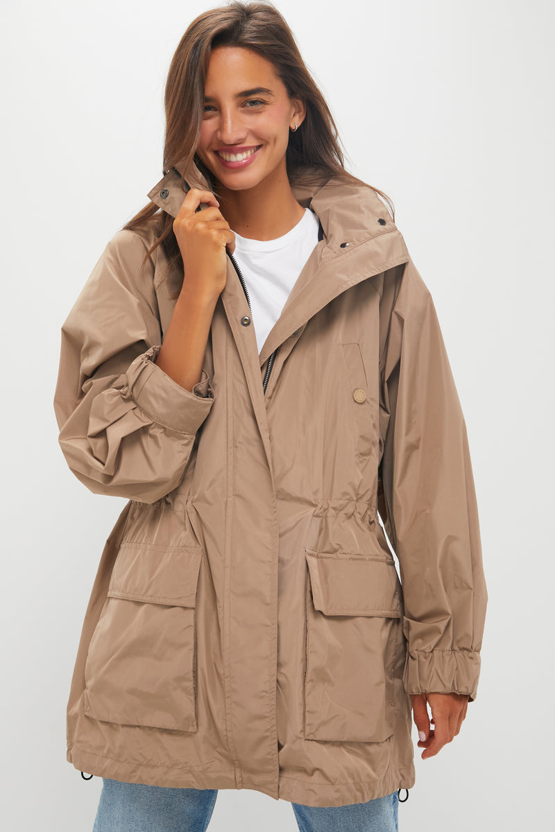Marron Glace Arley Raincoat
