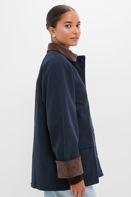 Navy Barn Jacket