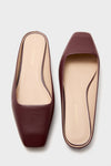 Oxblood Leather Nilli Flats
