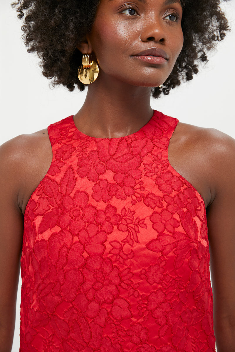 Peony Racer Mini Dress