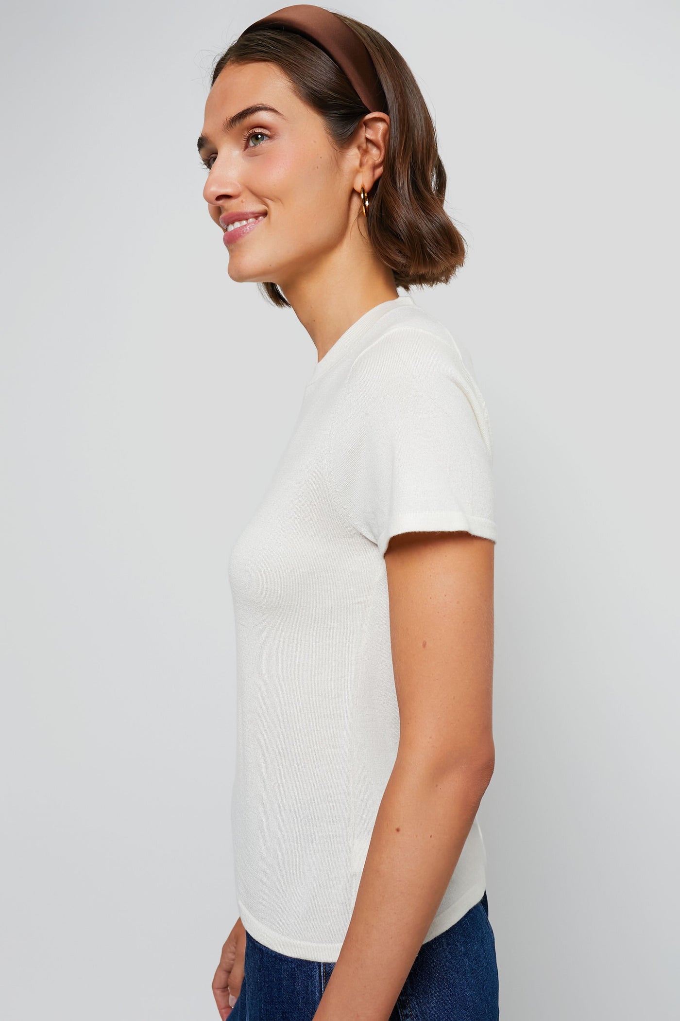 Chocolate Brown Padded Headband