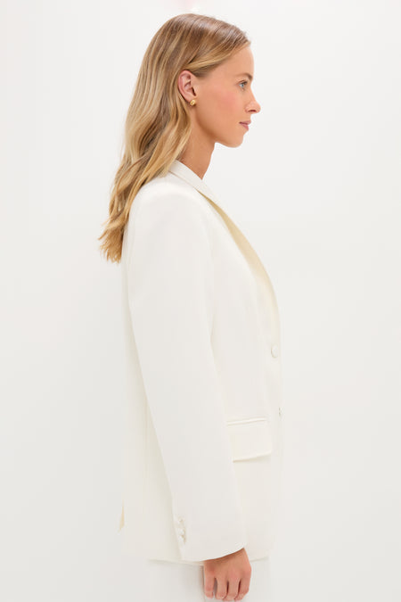 Cream Wool Warner Blazer