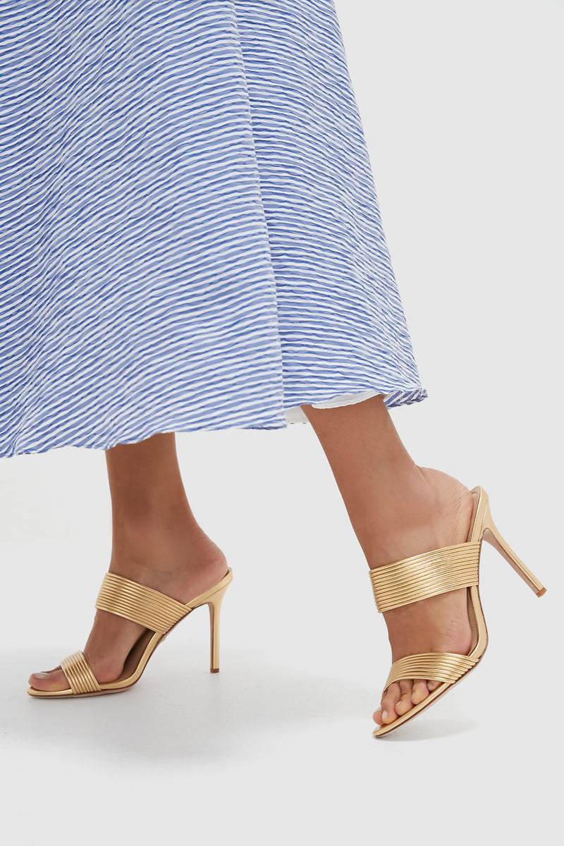 Pale Gold Asha Mignon Heels