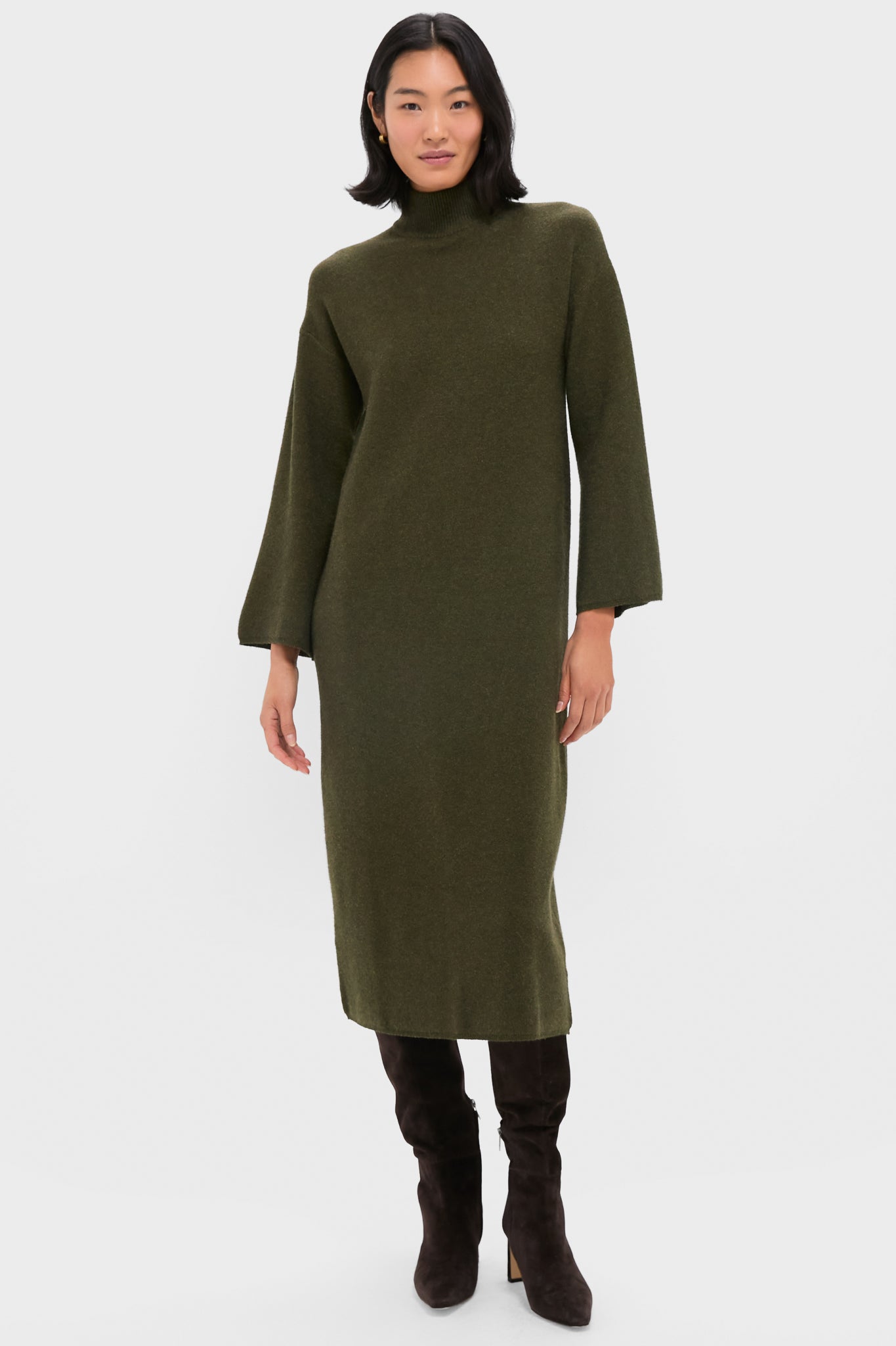 Olive Vivianne Midi Dress