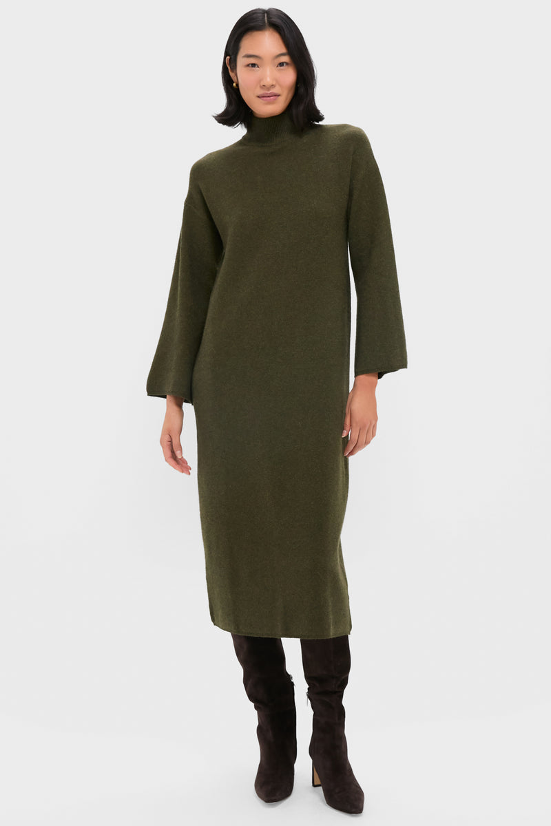 Olive Vivianne Midi Dress