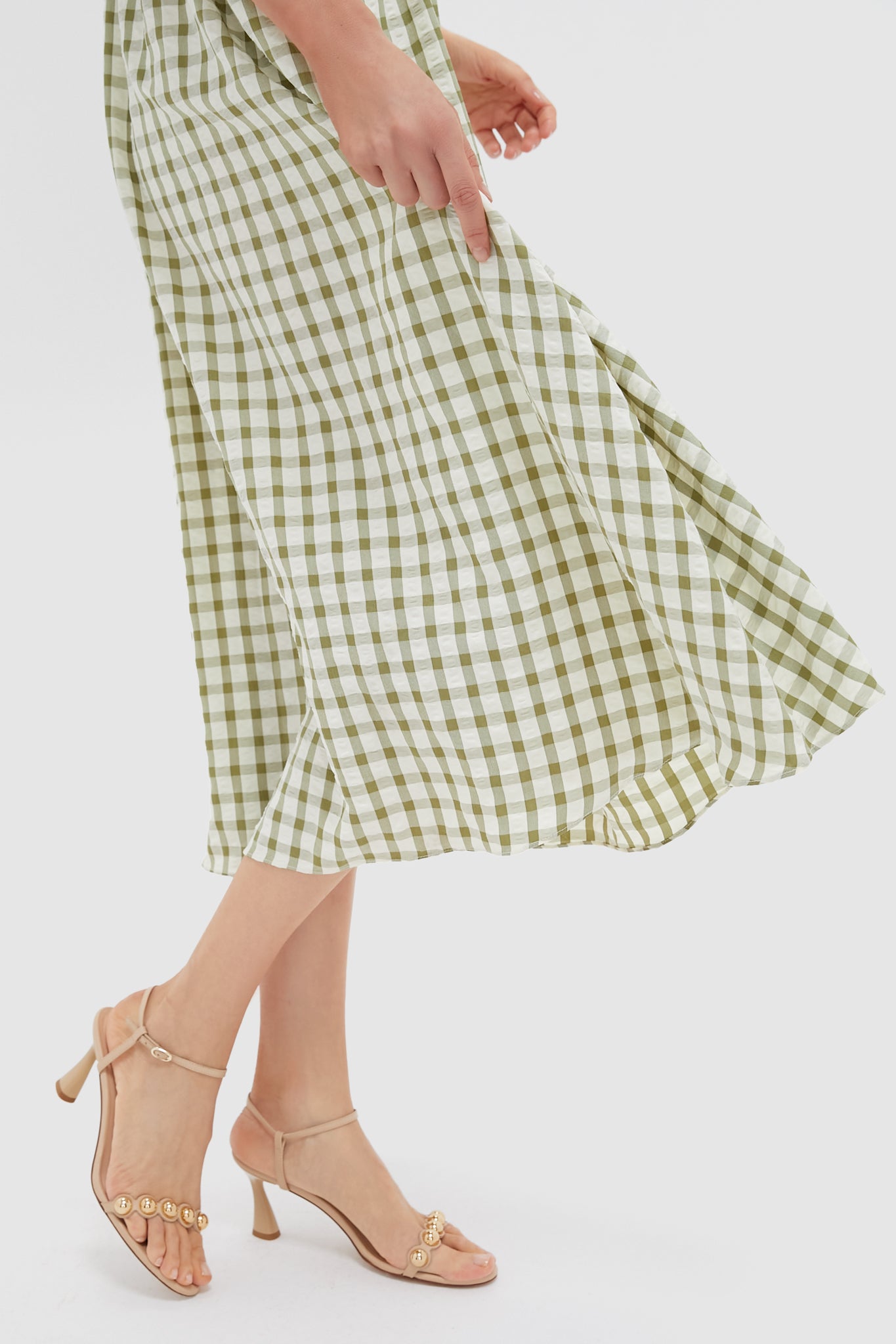 Sage Gingham Seersucker Amy Dress | Tuckernuck Sage Gingham Seersucker Amy Dress | Tuckernuck