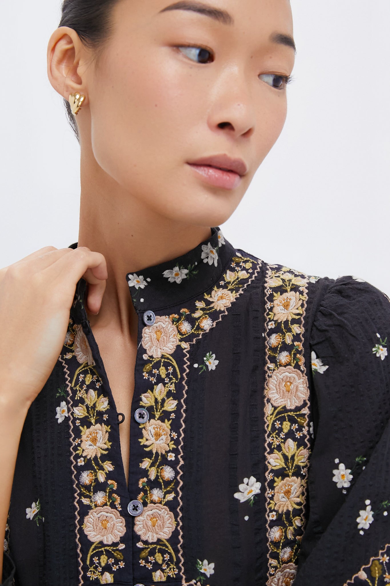 The Gold Magda Earrings