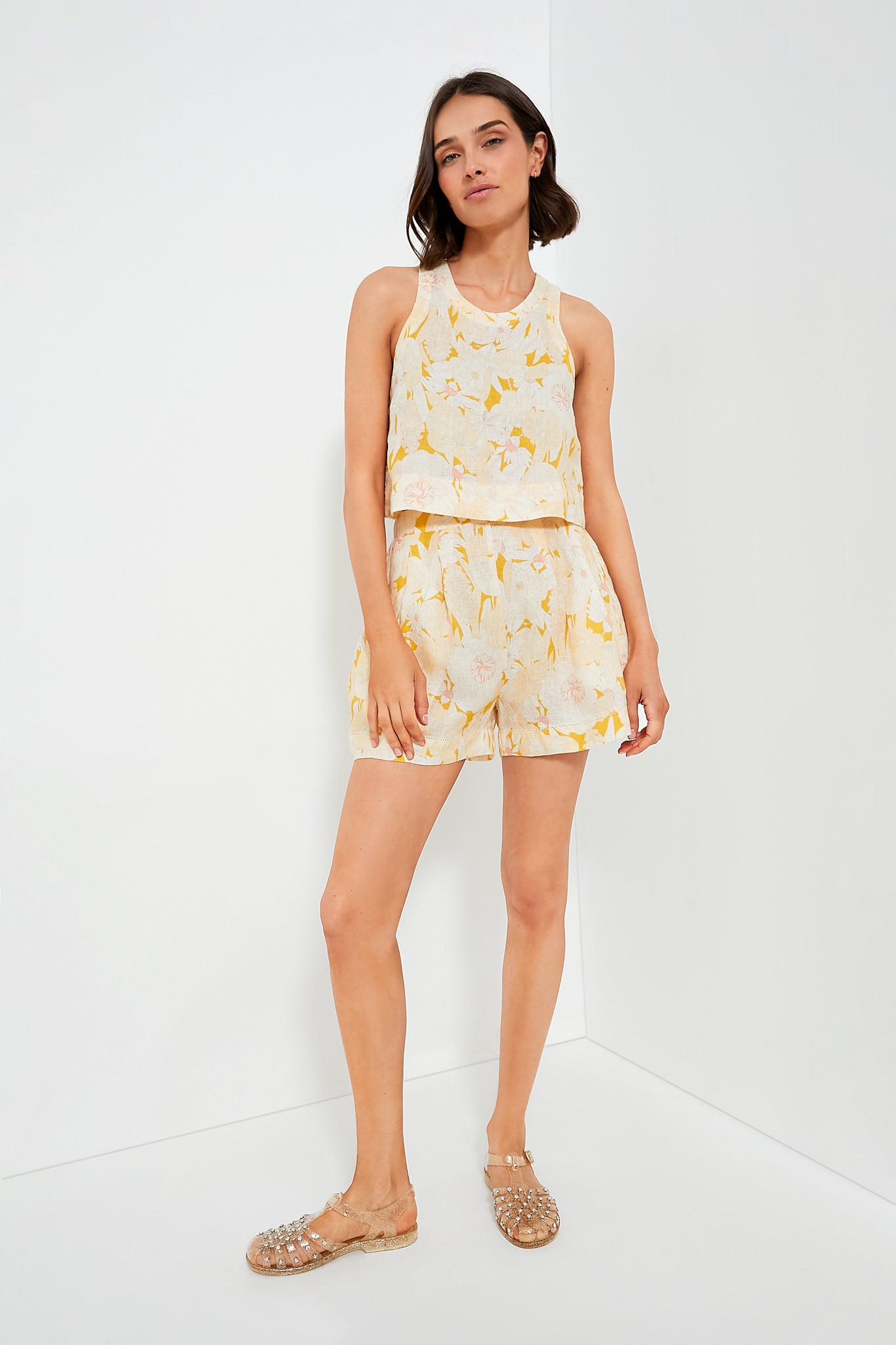 Champagne Rhys Jelly Sandals