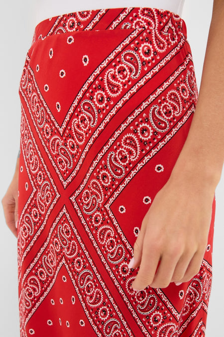 Aces Wild Red Suki Skirt
