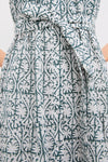 Etoile Vine Forest Organic India Button Front Sundress 2
