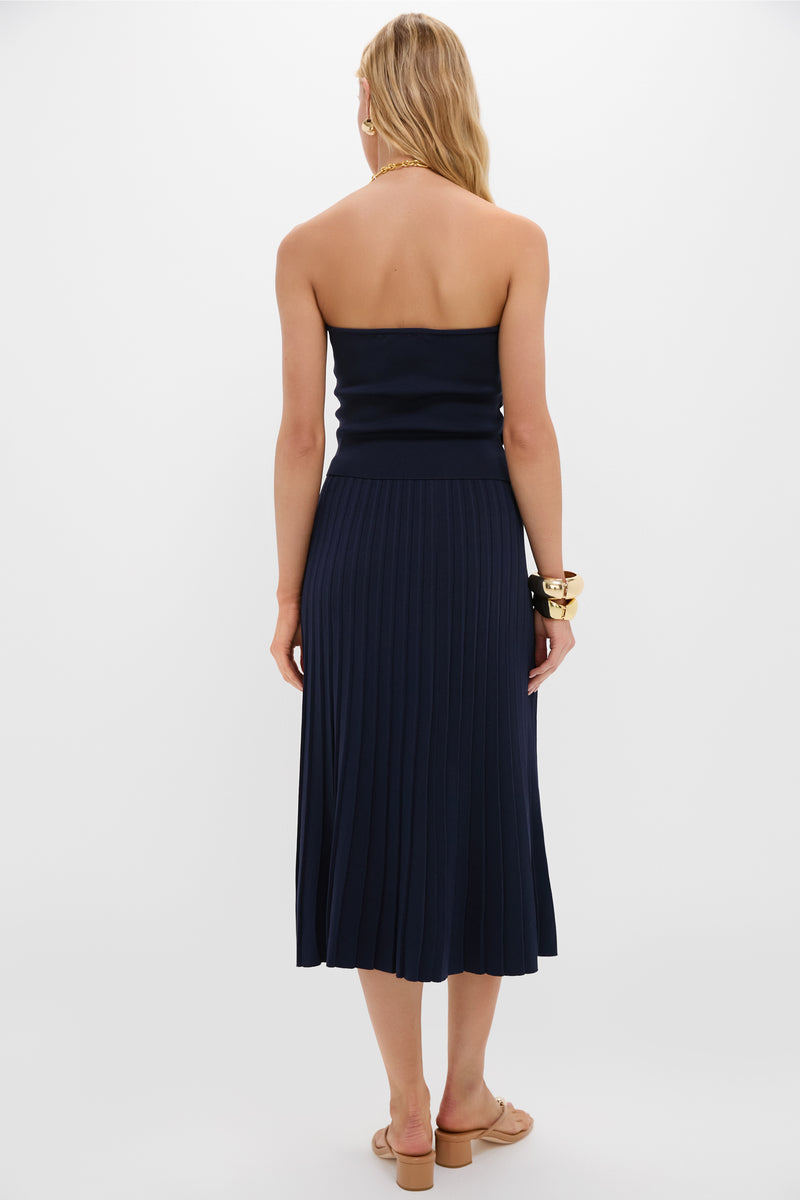 Navy Knit Hathaway Two-Piece Set