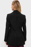 Black Sculpted Olivier Blazer