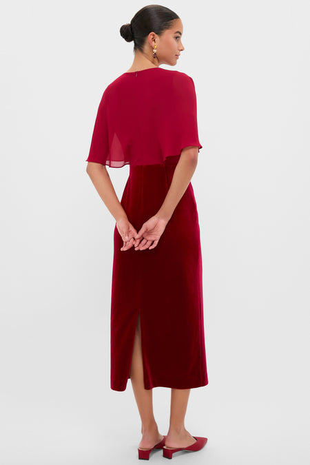 Black Cape Leah Dress