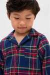 Kids Windsor Tartan Pajama Set