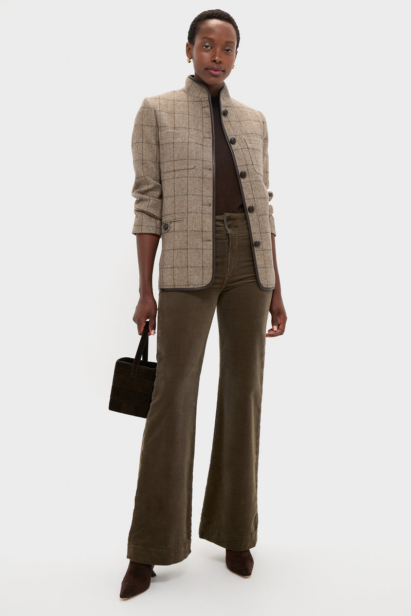 Safari Green Brighton Corduroy Pant