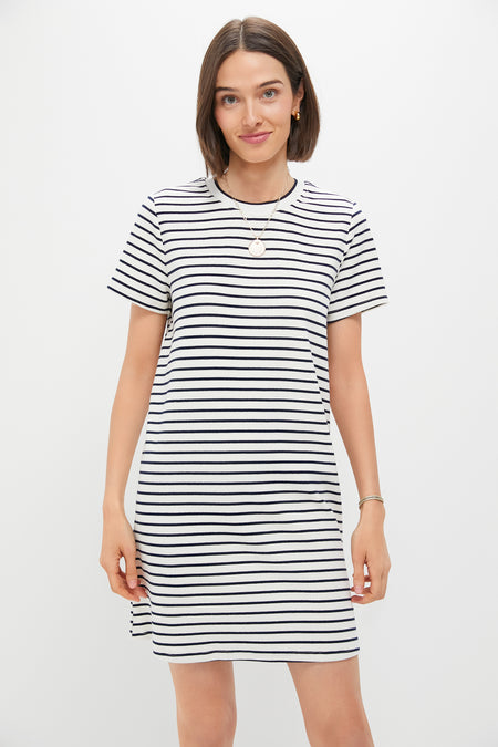 Blue Stripe Aimee Mini Dress
