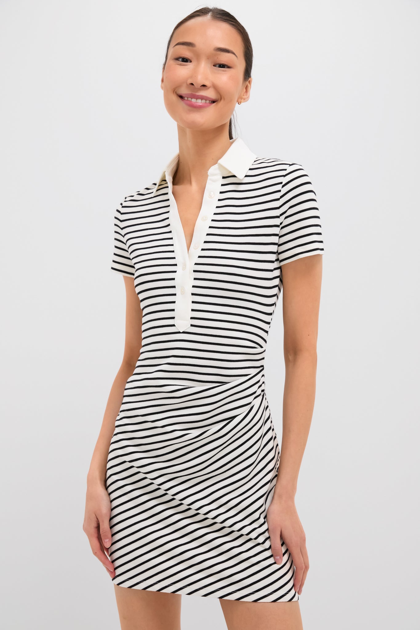 Dove and Black Lanier Dress