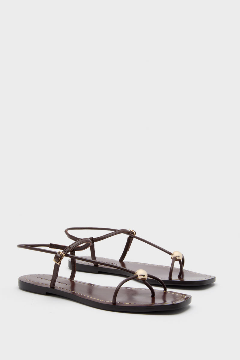 Espresso Lara Sandals