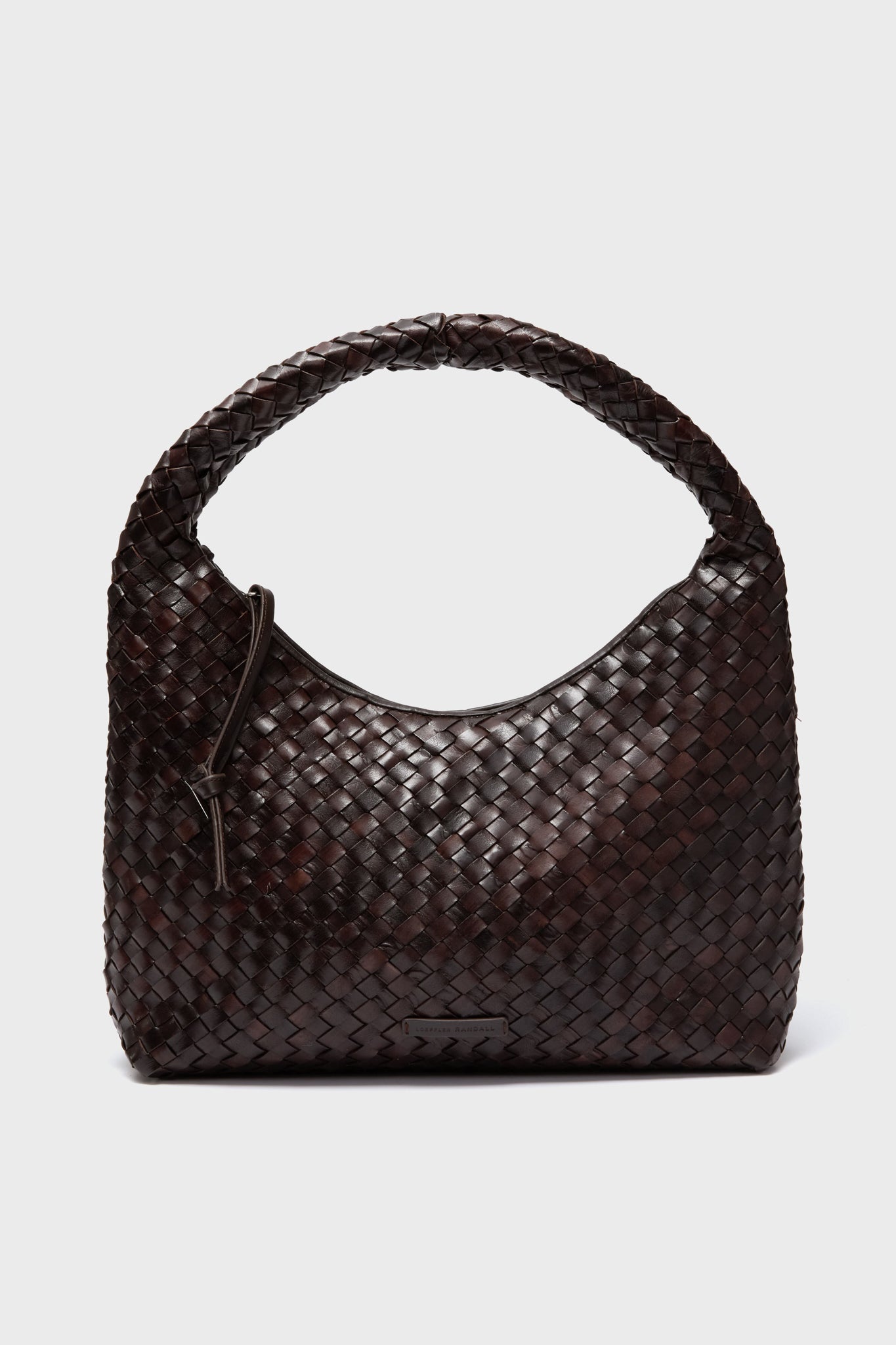 Chocolate Woven Leather Willow Bag Loeffler Randall