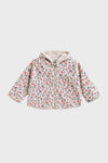 Reversible Coat Felvet Cream Wild Flowers