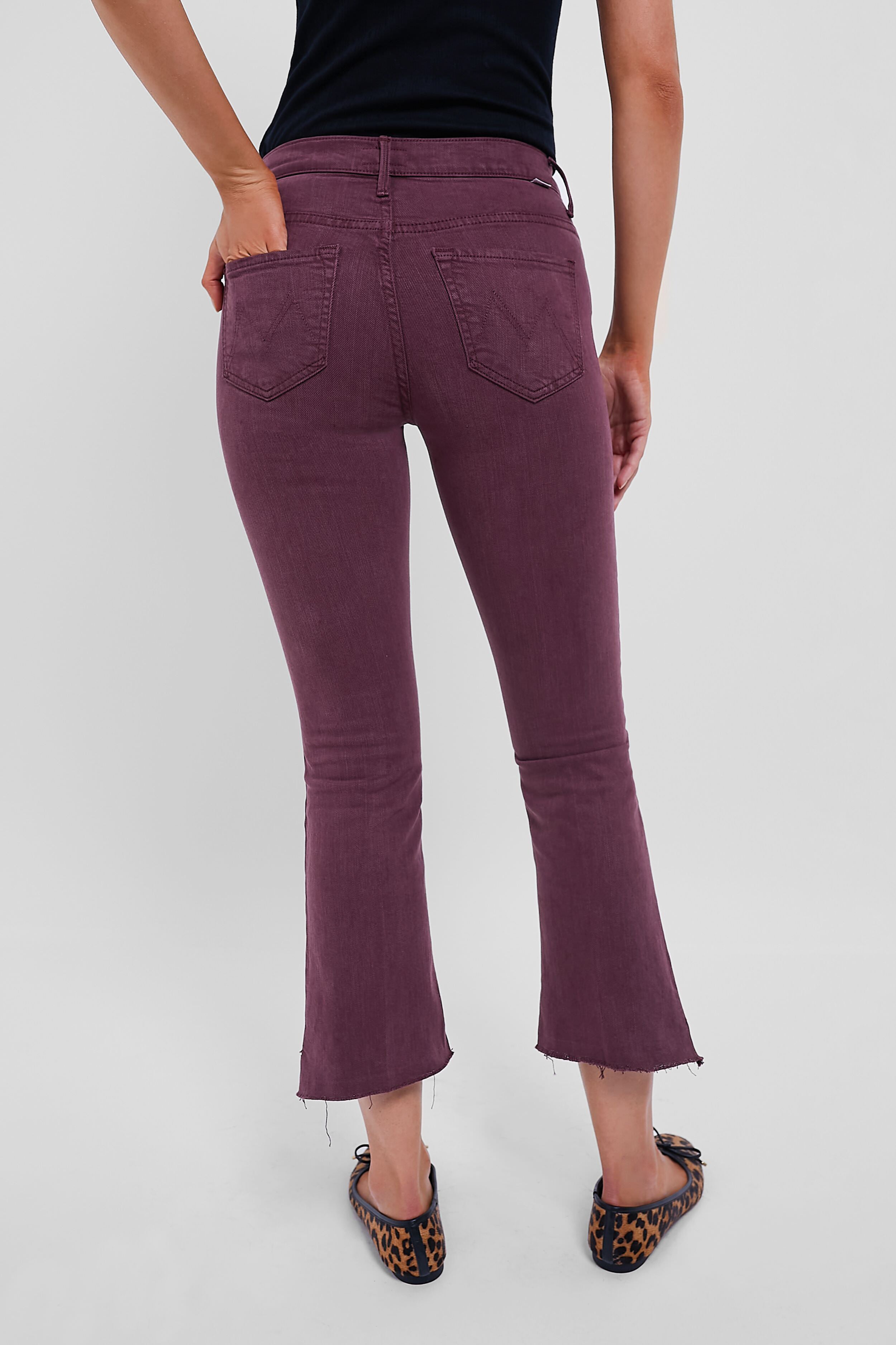 Mother Jeans Insider Crop Fray Sz shops 25