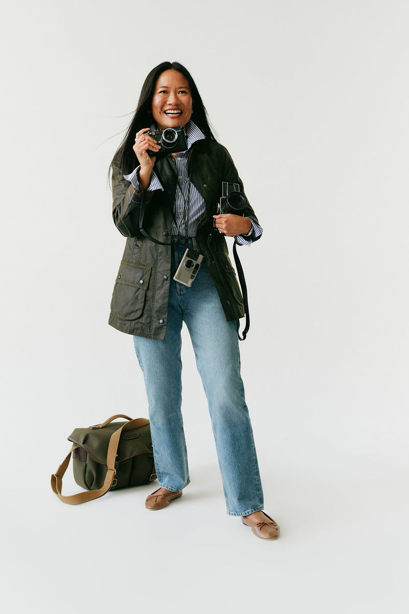 Classic Olive Beadnell Wax Jacket