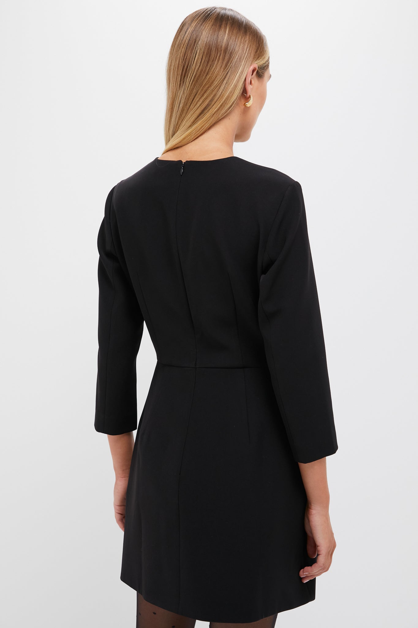 Tuckernuck Black Crepe Haley Dress Black / 14 Tuckernuck Black Crepe Haley Dress Black / 14