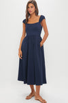 Navy Amy Dress