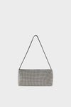 Silver Diamante Sophia Shoulder Bag