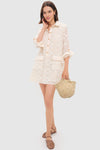 The Cream Lace Raya Dress