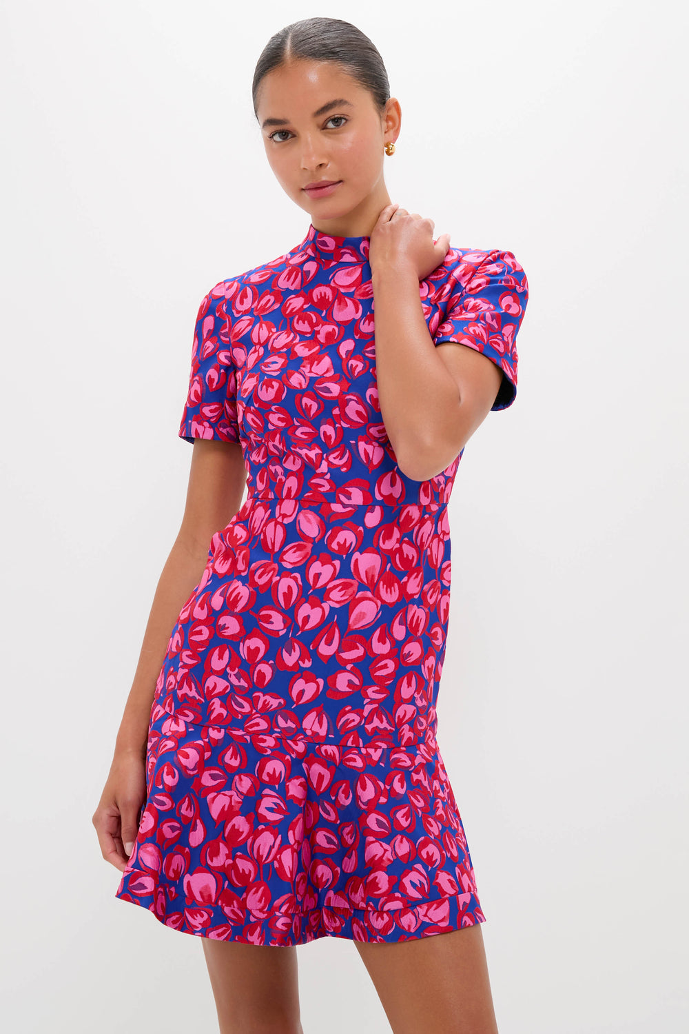 Azure Flamingo Min-C Mini Dress Saloni Azure Flamingo / 0 Azure Flamingo Min-C Mini Dress Saloni Azure Flamingo / 0