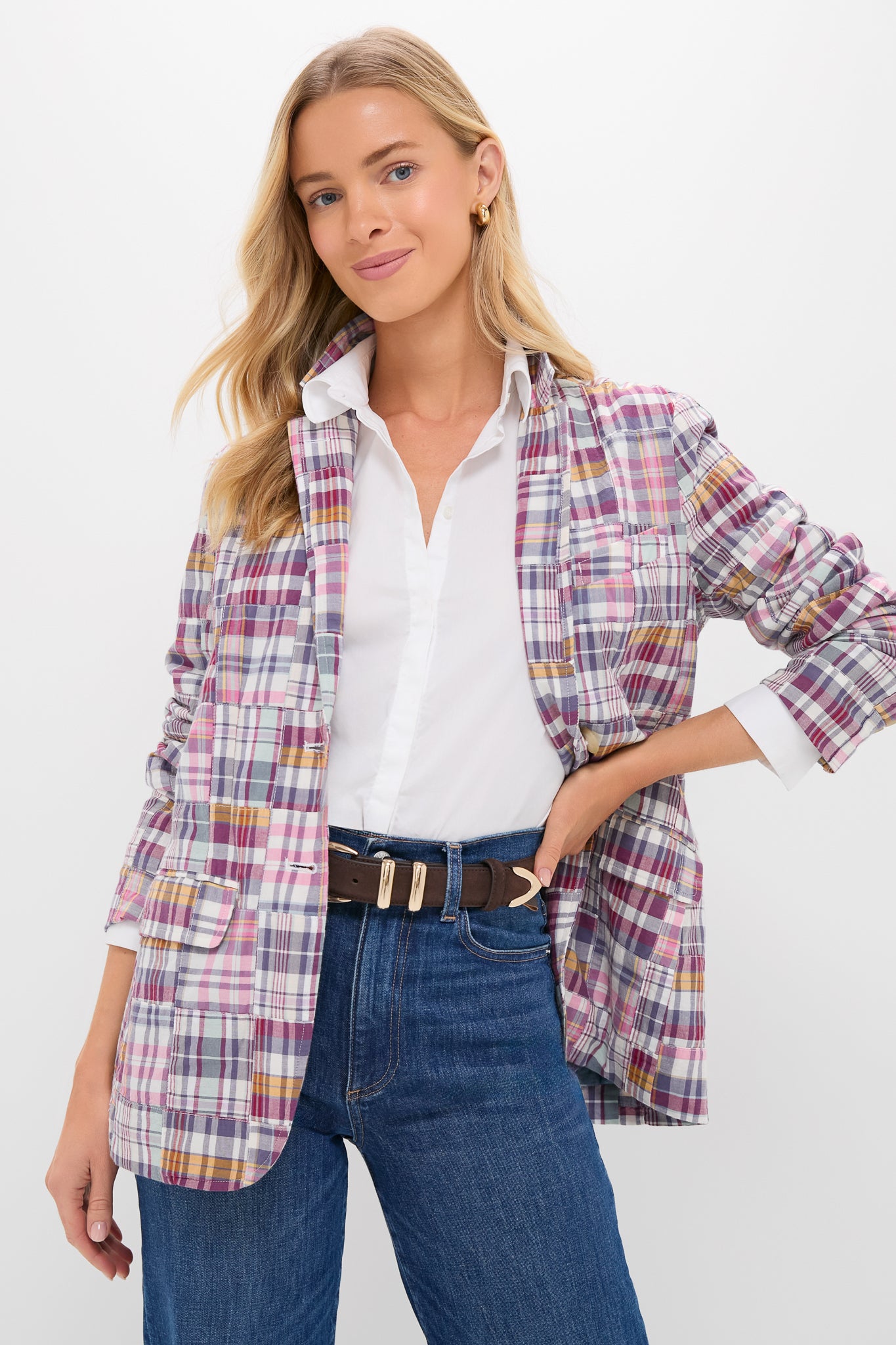 Faded Prep Patchwork Payton Blazer