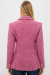 Pink Multi Herringbone Chamberlain Blazer