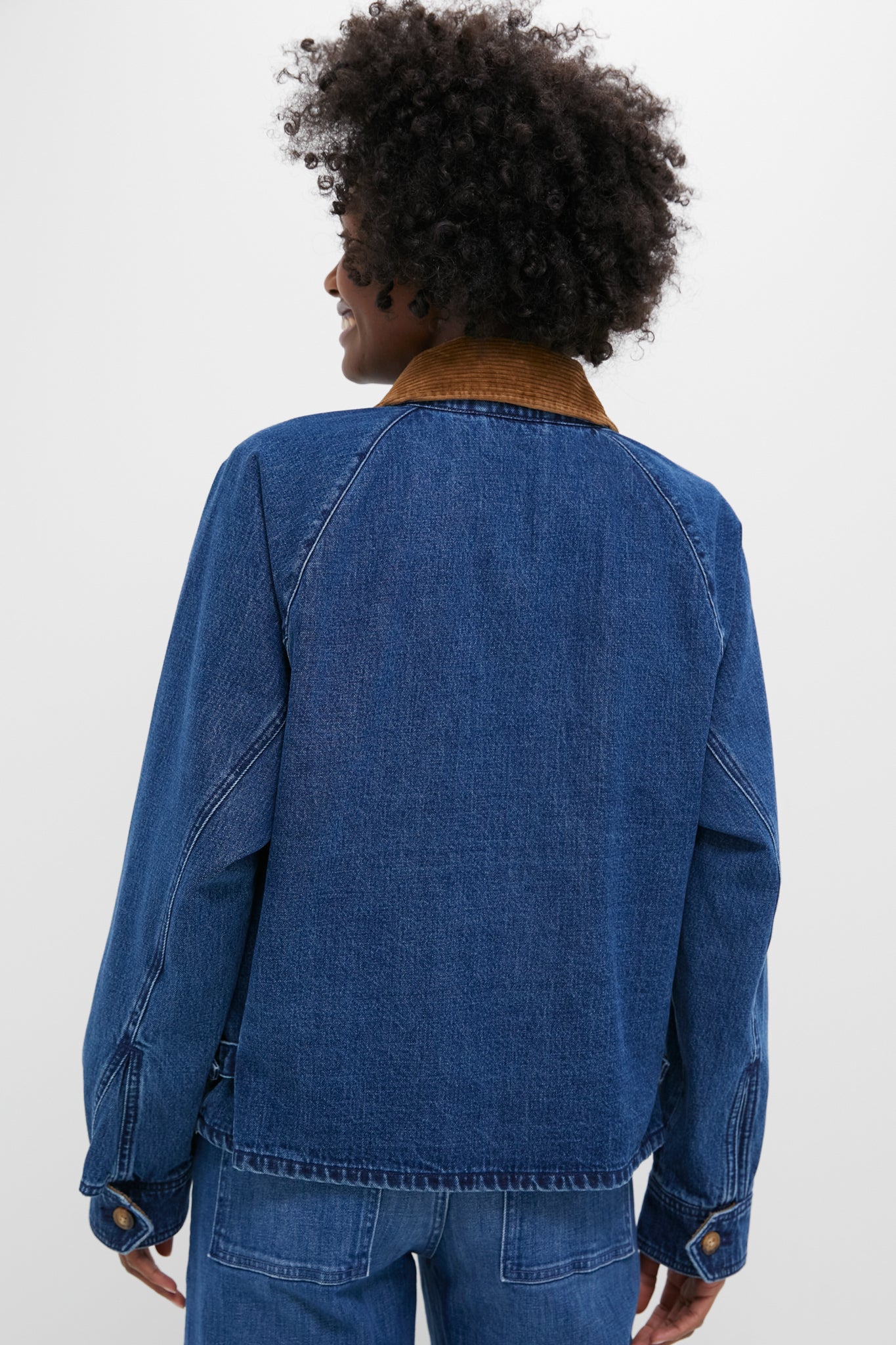 Poplar Wash Rigid Denim Woven Field Jacket