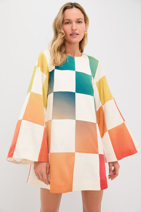 Ivory and Gradient Lepton Dress