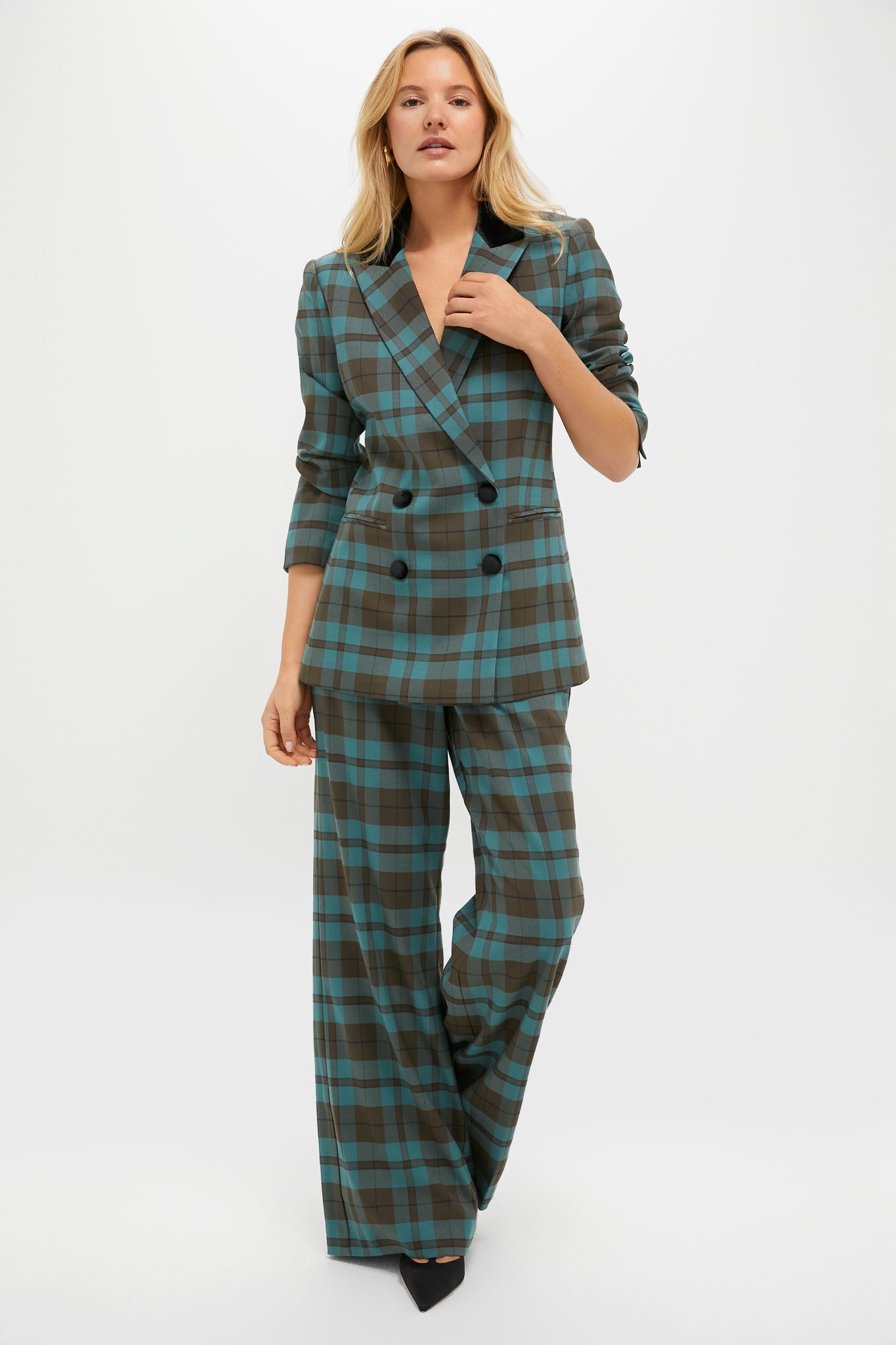 Tuckernuck Isle of Skye Plaid Rowan Pants Brown Plaid / 0