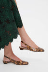Tortoise Liv Slingback Flats